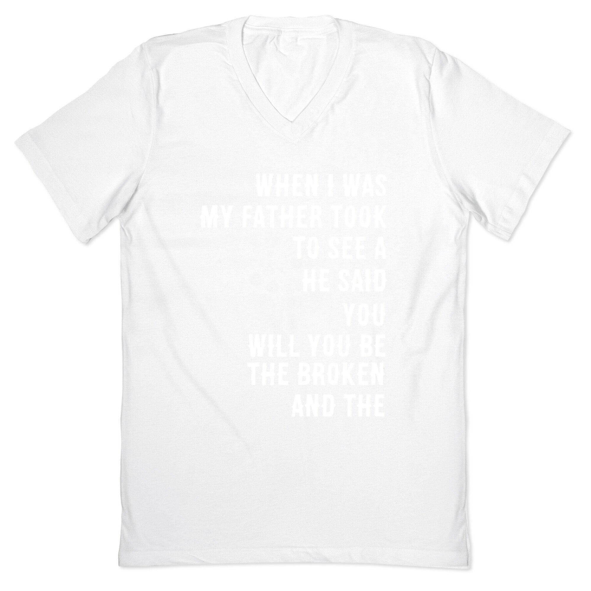 When I Was a Young Boy (1 of 2 pair) V-Neck